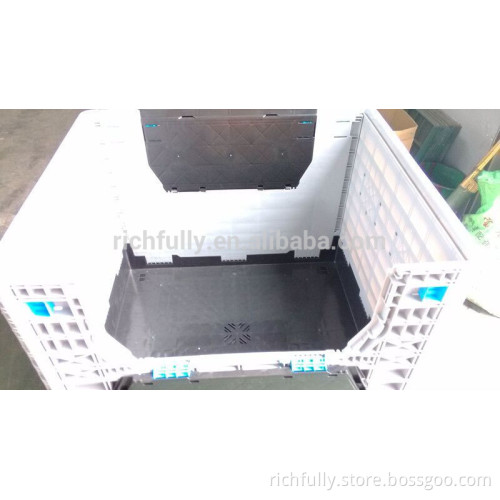 Good price collapsible foldable plastic pallet box, Folding container